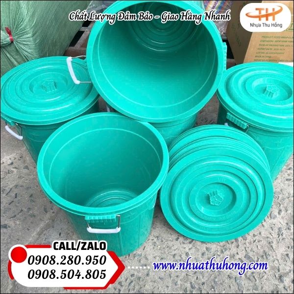 Thùng nhựa 35l bán sỉ rẻ giá tốt tận kho 3 thung nhua gia dung