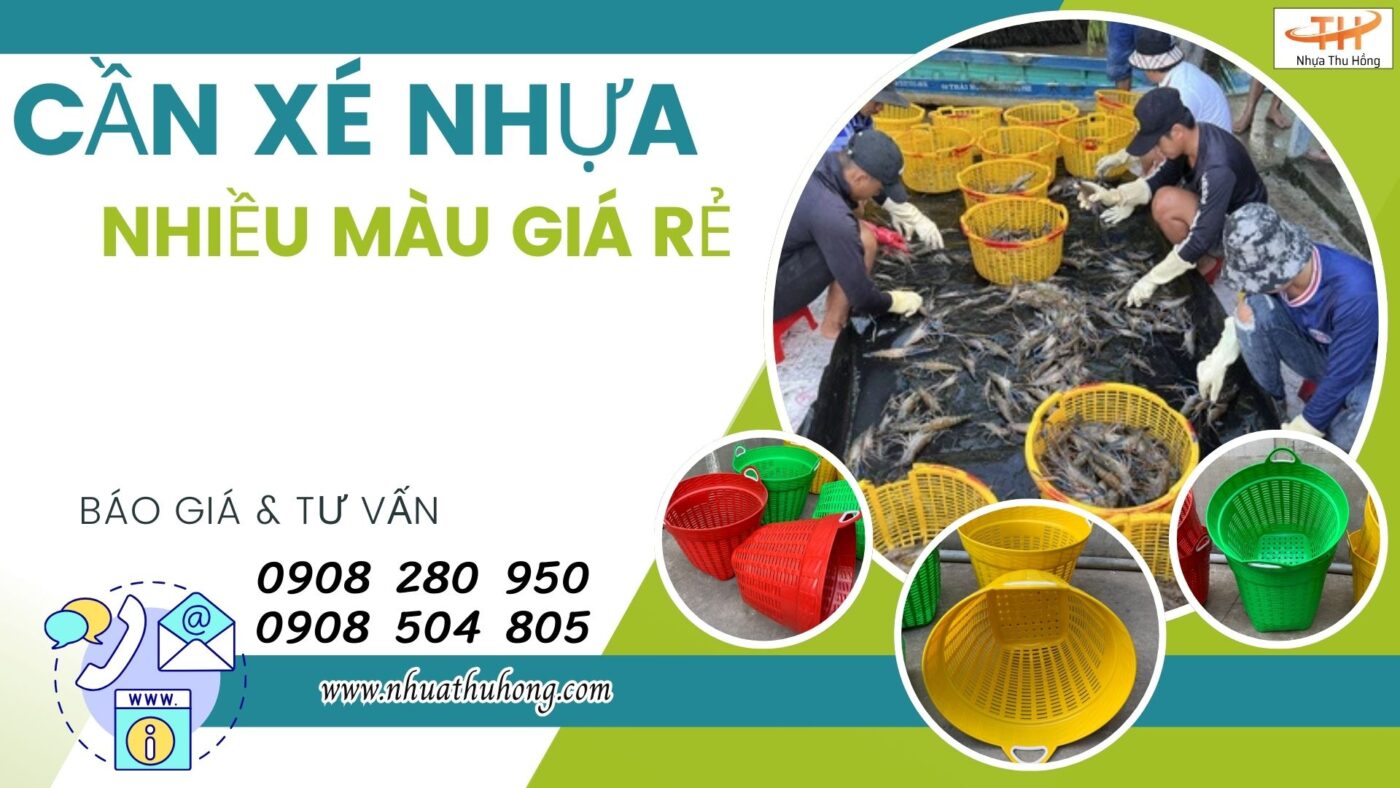 Mua sỉ cần xé nhựa đựng trái cây bền, rẻ, đủ size 1 can xe nhua gia si