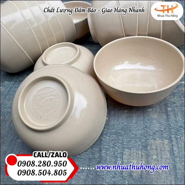 Mua chén nhựa giá rẻ ở đâu? nguồn hàng sỉ tốt chiết khấu cao 3 chen nhua tron