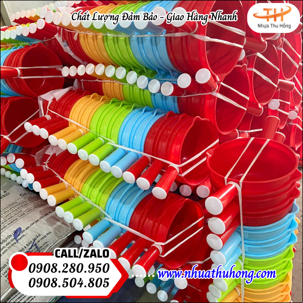 Cung cấp gáo nhựa múc nước sỉ rẻ uy tín đảm bảo chất lượng 5 Gáo nhựa loại dày, bền, đẹp giá sỉ