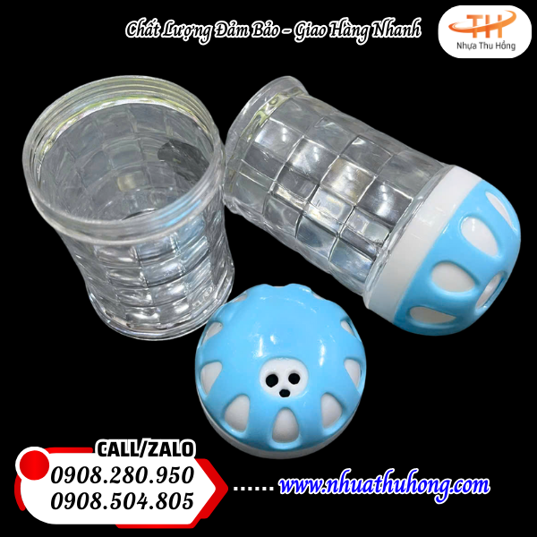 Cung cấp hũ nhựa đựng tăm giá sỉ rẻ chất lượng cao 3 Hũ nhựa đa năng