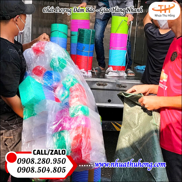 Nhà cung cấp các mặt hàng nhựa gia dụng sỉ rẻ giá rẻ tận xưởng, giao nhanh 5 nhua thu hong