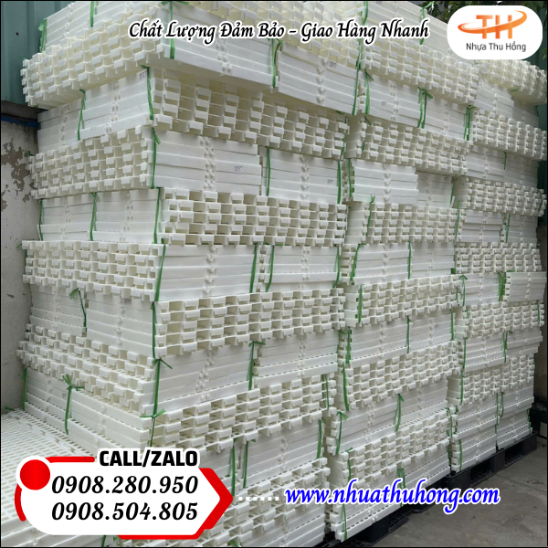 Bán sỉ rẻ sàn nhựa nuôi heo, gà, dê, vịt chất lượng cao giá gốc từ xưởng 5 san nhua nuoi de