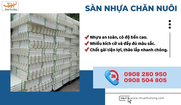 Bán sỉ rẻ sàn nhựa nuôi heo, gà, dê, vịt chất lượng cao giá gốc từ xưởng 1 san nhua
