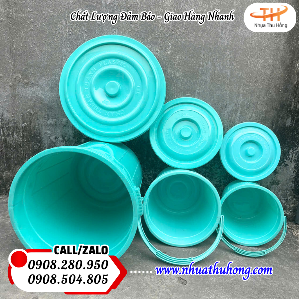 Cung cấp thùng nhựa có nắp đủ size giá rẻ cạnh tranh giao tận nơi 2 xo nhua nhieu co