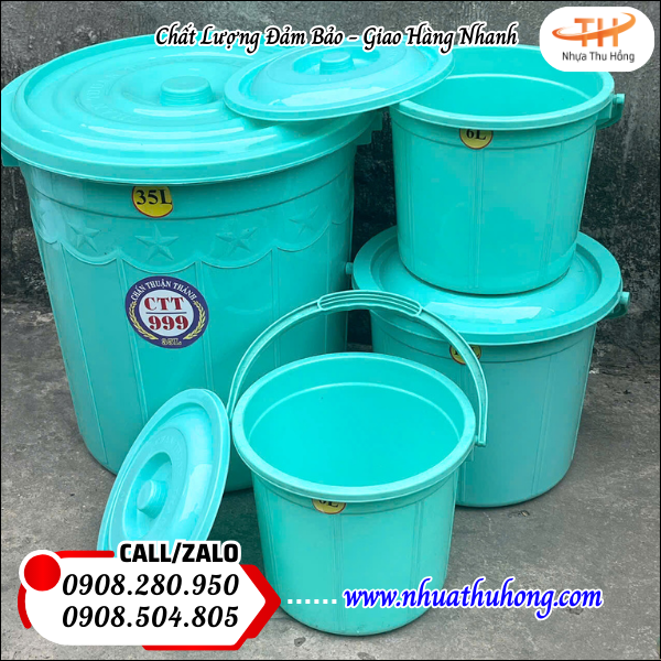 Cung cấp thùng nhựa có nắp đủ size giá rẻ cạnh tranh giao tận nơi 3 xo nhua thuc pham co nap