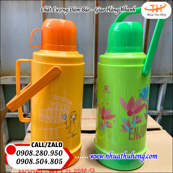 Chuyên sỉ bình thủy nhựa giá rẻ đa dạng mẫu mã, giá cực tốt 2 binh giu nhiet gia re