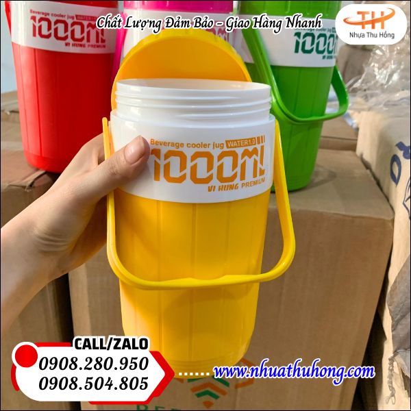 Địa chỉ mua bình nhựa giữ nhiệt giá rẻ chất lượng hàng sẵn tại TPHCM 4 binh nhua giu nhiet gia re