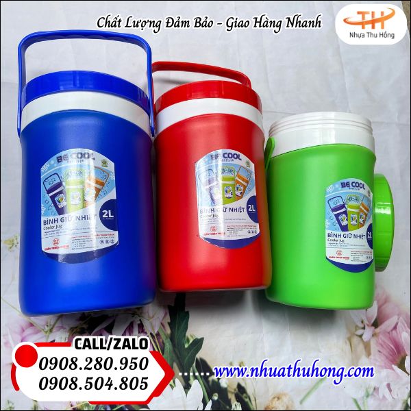 Địa chỉ mua bình nhựa giữ nhiệt giá rẻ chất lượng hàng sẵn tại TPHCM 2 binh nhua giu nhiet nhieu mau