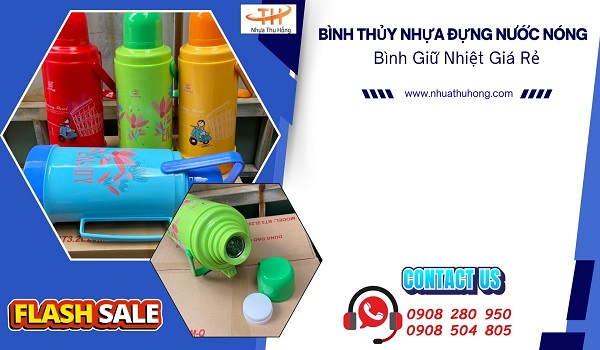 Chuyên sỉ bình thủy nhựa giá rẻ đa dạng mẫu mã, giá cực tốt 1 bình thủy rót nước