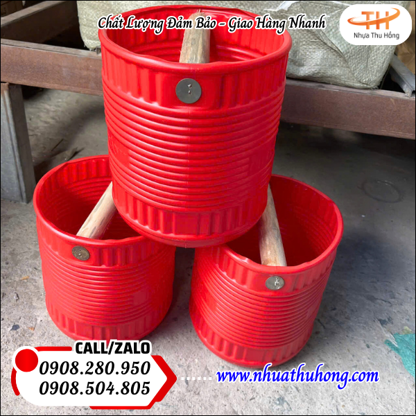 Gàu nhựa múc nước giá rẻ siêu bền giá tốt sỉ lẻ có hàng sẵn 2 gàu nhựa dẻo múc nước