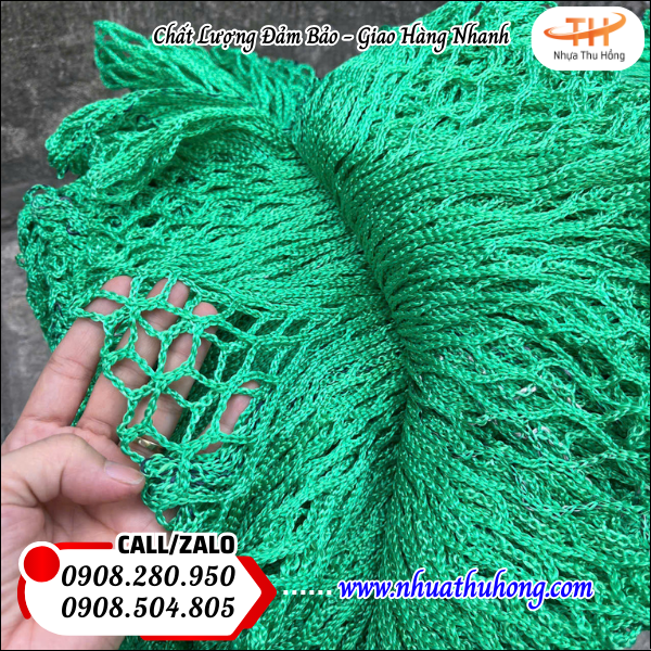 Lưới công trình xây dựng màu xanh giá sỉ rẻ đủ kích thước, giao nhanh 2 lưới công trình giá rẻ