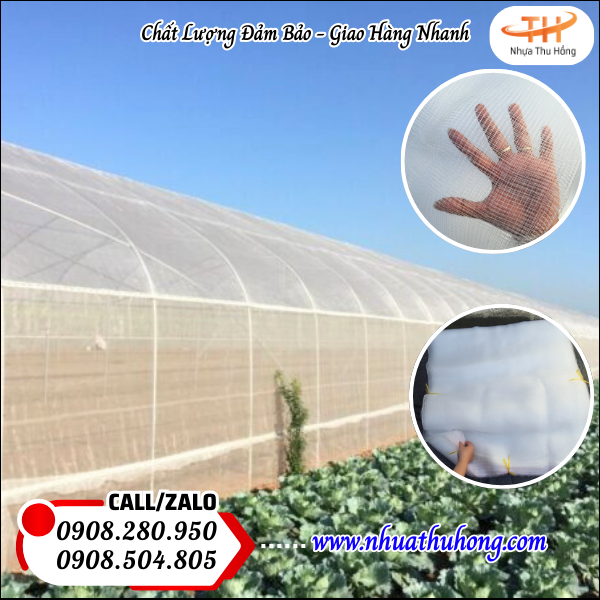 Lưới chống côn trùng nông nghiệp giá cực rẻ giao tận nơi 2 Lưới mùng chịu được mọi điều kiện thời tiết