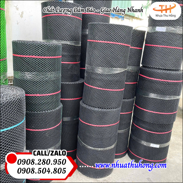 nơi bán lưới nhựa cuộn đen tại HCM