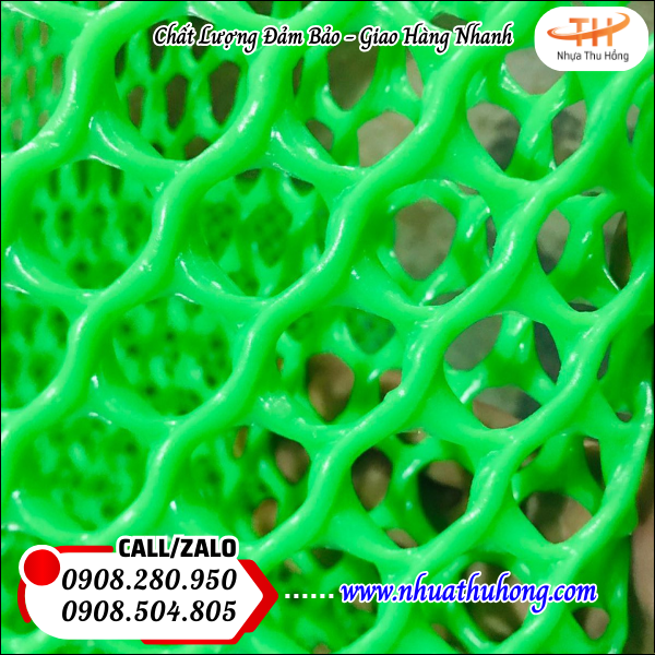 Lưới nhựa mắt cáo xanh bền đẹp giá rẻ tận xưởng, đủ khổ lưới 2 luoi nhua mat cao xanh 1
