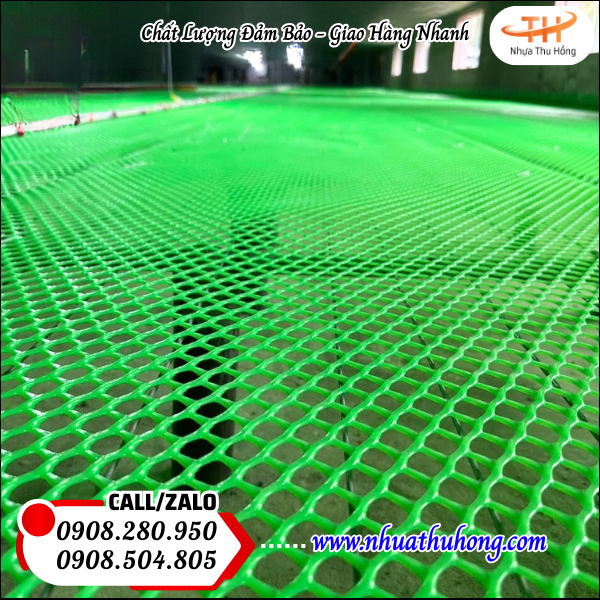 Lưới nhựa mắt cáo xanh bền đẹp giá rẻ tận xưởng, đủ khổ lưới 3 luoi nhua mat cao xanh 3