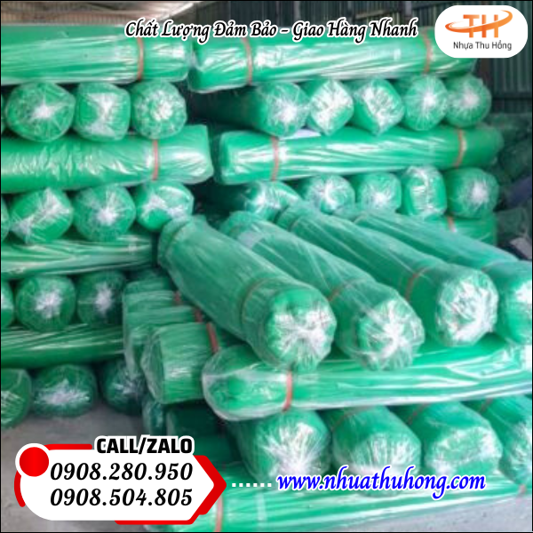 Lưới công trình xây dựng màu xanh giá sỉ rẻ đủ kích thước, giao nhanh 5 lưới công trình có sẵn