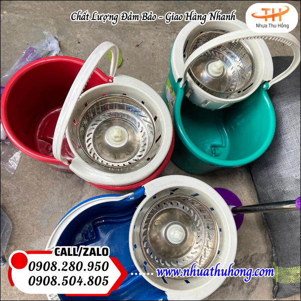 thùng lau nhà tự vắt