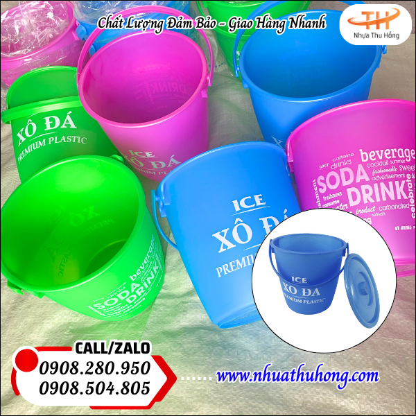 Xô nhựa đựng đá giá sỉ rẻ bền bỉ chịu lực tốt tại TPHCM 5 Mua xô nhựa đựng đá online