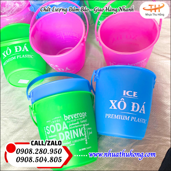 Xô nhựa đựng đá giá sỉ rẻ bền bỉ chịu lực tốt tại TPHCM 2 Xô nhựa đựng đá giá rẻ