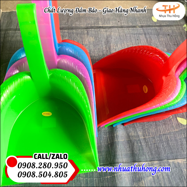 Xúc rác nhựa giá sỉ (ky nhựa hốt rác) sỉ rẻ nhẹ bền tại TPHCM 3 Xúc rác nhựa không gãy