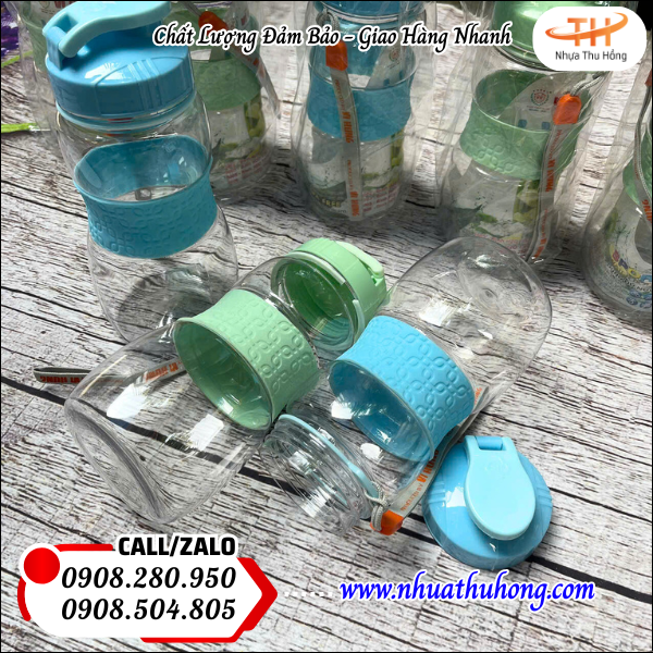 Bình đựng nước nhựa dẻo đẹp tiện lợi giá sỉ rẻ cực tốt 5 Bình Nước Nhựa Dung Tích Nhỏ – Gọn Nhẹ – Dễ Mang Theo