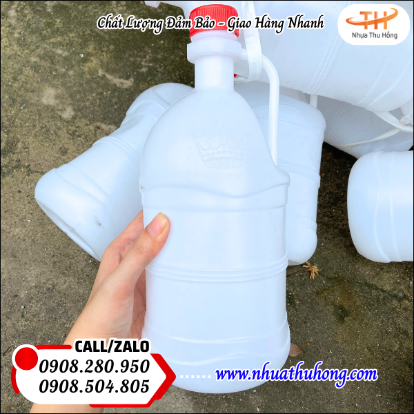 can nhựa trắng loại tốt