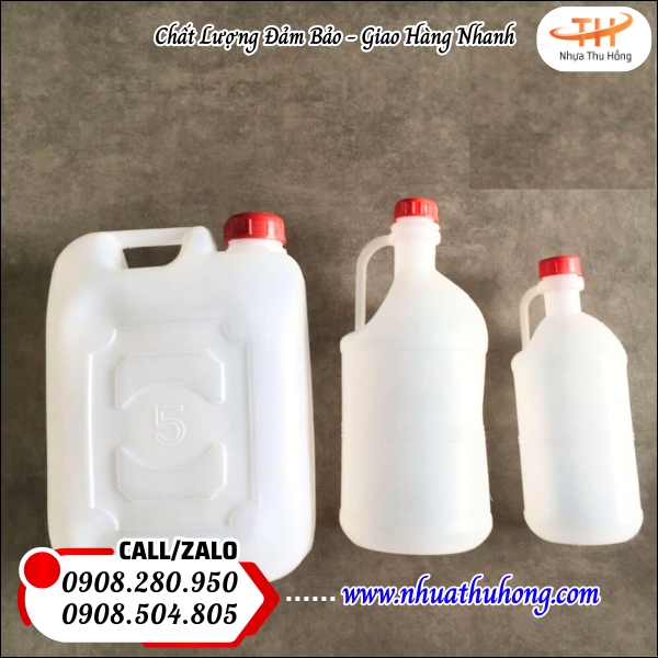 nơi cung cấp can nhựa trắng giá tốt