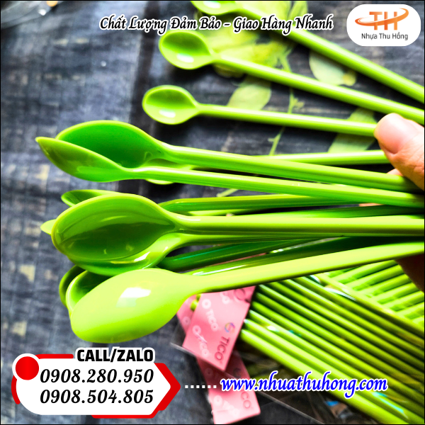 Chuyên cung cấp muỗng nhựa mini đủ mẫu đủ size giá rẻ bất ngờ 3 muỗng nhựa mini tiện dụng cho quán ăn vặt
