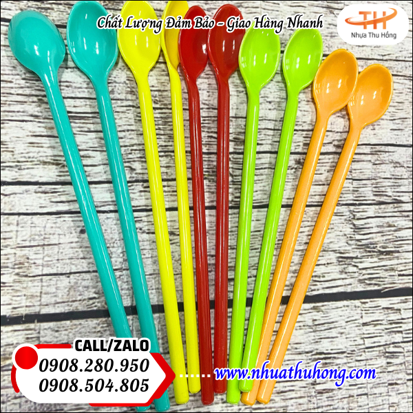 Chuyên cung cấp muỗng nhựa mini đủ mẫu đủ size giá rẻ bất ngờ 1 Muỗng Nhựa Mini Nhiều Màu Sắc – Đẹp – An Toàn – Tiện Dụng