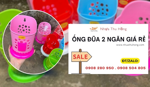 Ống đũa 2 ngăn giá rẻ giao sỉ toàn quốc ưu đãi cho đại lý tại HCM 1 ống đũa giá gốc