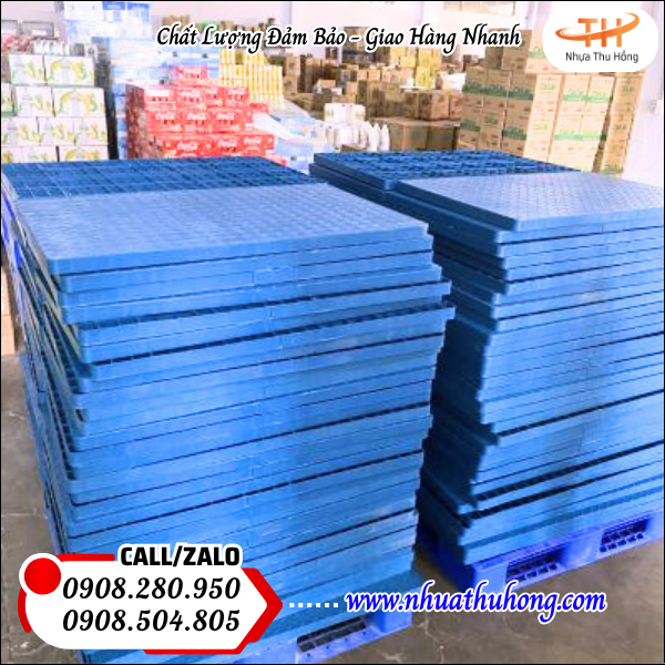 Pallet nhựa lót sàn không chân bền đẹp giá sỉ rẻ tốt nhất thị trường 5 Pallet Nhựa Lót Nền Chống Mốc