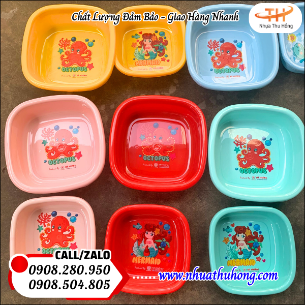 thau nhựa vuông tại TPHCM