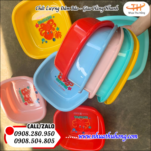 thau nhựa vuông an toàn thực phẩm