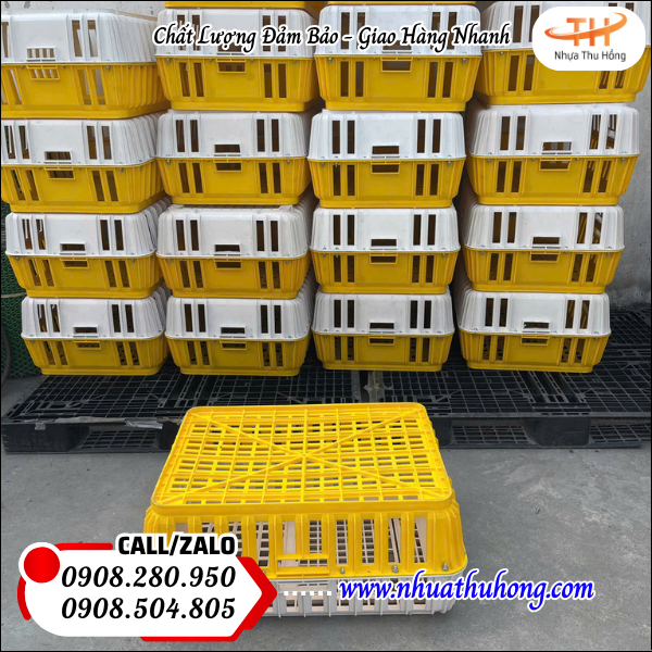 Lồng nhựa nuôi & bắt gà, vịt giá sỉ hàng bền đẹp cho nhà nông 5 Lồng bắt gà vịt