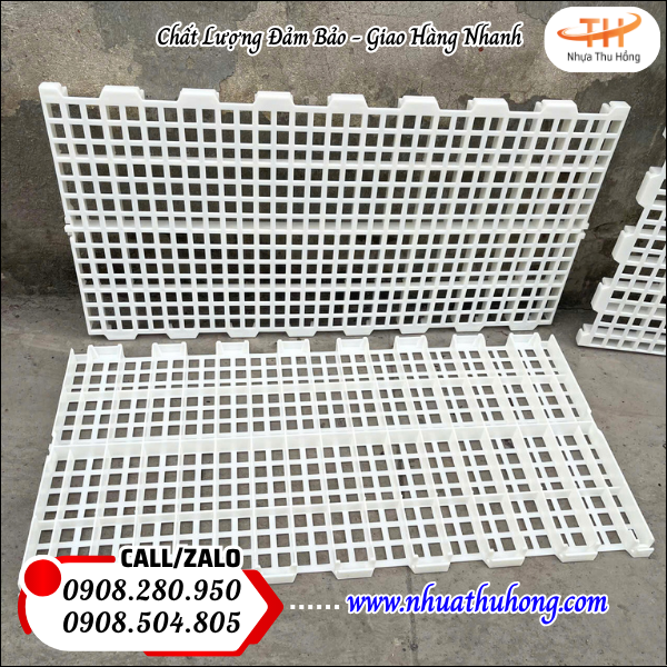 Sàn nhựa chăn nuôi 50x100cm giá sỉ rẻ bền chắc thoáng khí 4 sàn nhựa chăn nuôi lắp ghép