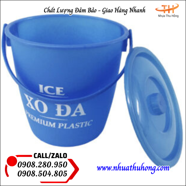 xô đựng đá nhựa dày dặn không rò rỉ