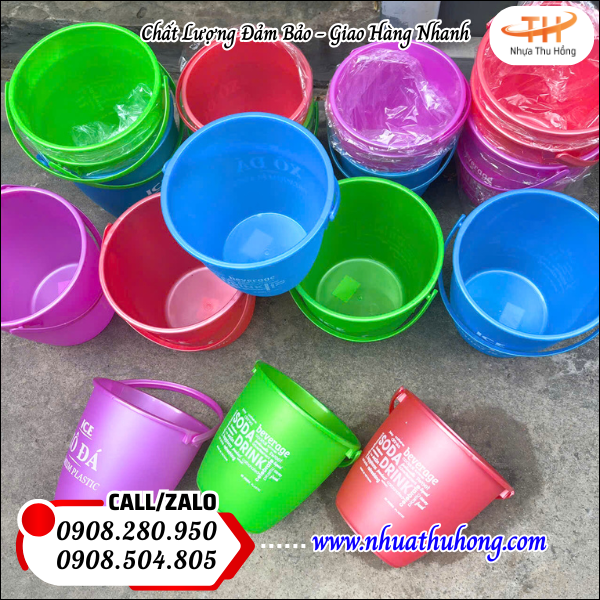 xô đá nhựa chịu lực tốt