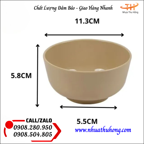 chén nhựa melamine