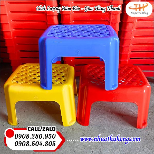 Mua sỉ ghế nhựa mini mặt lưới giá rẻ bất ngờ, bền đẹp khó tin 2 Ghế Nhựa Mặt Lưới Mini