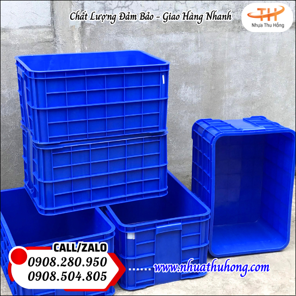 khay nhựa công nghiệp đáy kín