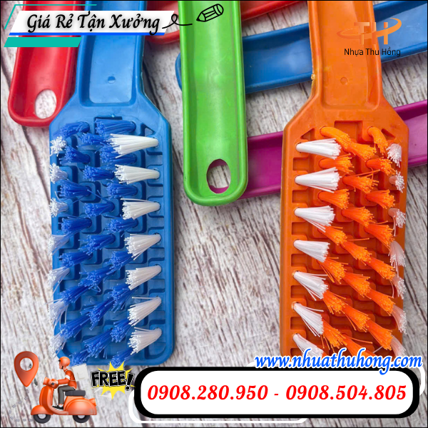 Bàn chải chà sàn giá sỉ rẻ tận xưởng – tiện dụng, dễ dùng 4 bàn chải cứng chà sàn