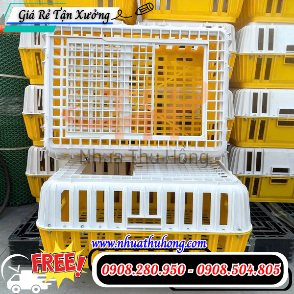 lồng nhựa an toàn cho vật nuôi