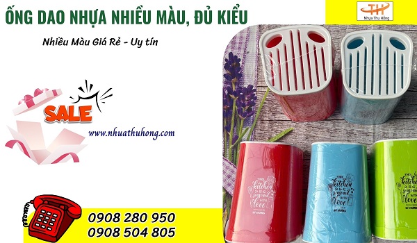 Nhập sỉ ống dao nhựa giá rẻ hàng đẹp, chất dày, lời cao 1 ong dao keo