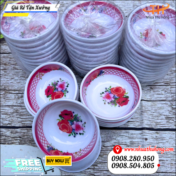 Chén nhựa nhỏ an toàn