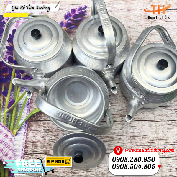 Nguồn sỉ ấm nhôm giá rẻ