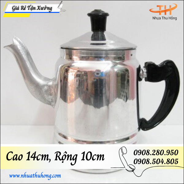 ấm trà nhôm dùng quán cà phê