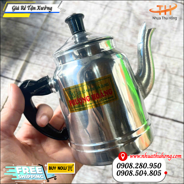 ấm nhôm chịu nhiệt tốt