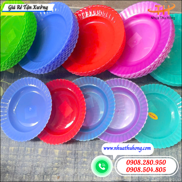 dĩa nhựa giá sỉ tận xưởng