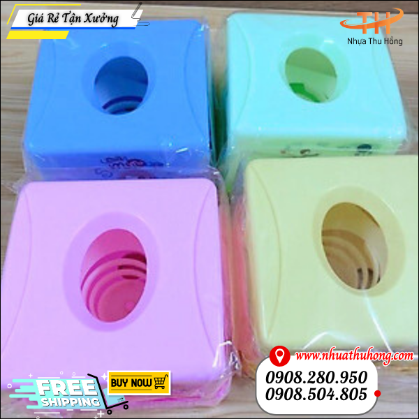 hộp đựng giấy vuông đẹp